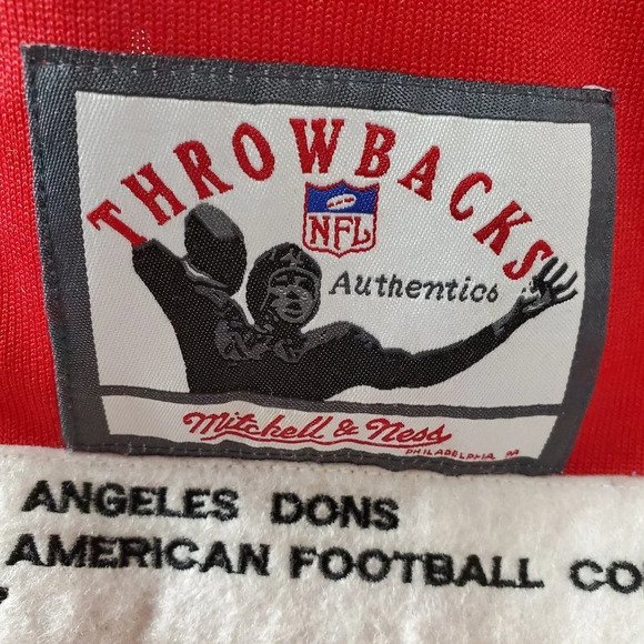 Mitchell  & Ness Throwback Dons Football Jersey 56 - Picture 6 of 16
